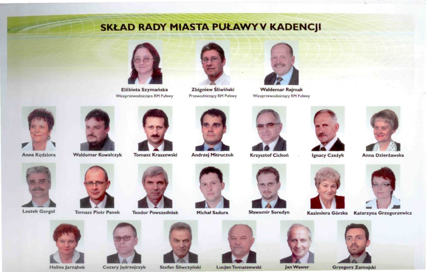 Radni Rady Miasta Puławy V kadencji 2006-2010.jpg