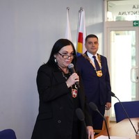 Na zdjęciu Przewodnicząca Rady Miasta Puławy i Prezydent Miasta Puławy.